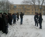 Пикет в Зверево 1 февраля 2012 г.